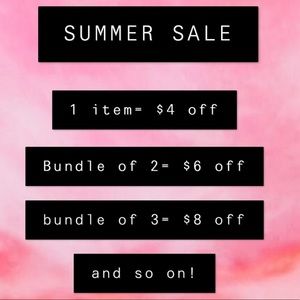 Everything on my page is on sale for the next week